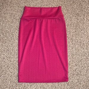 Hot Pink Skirt